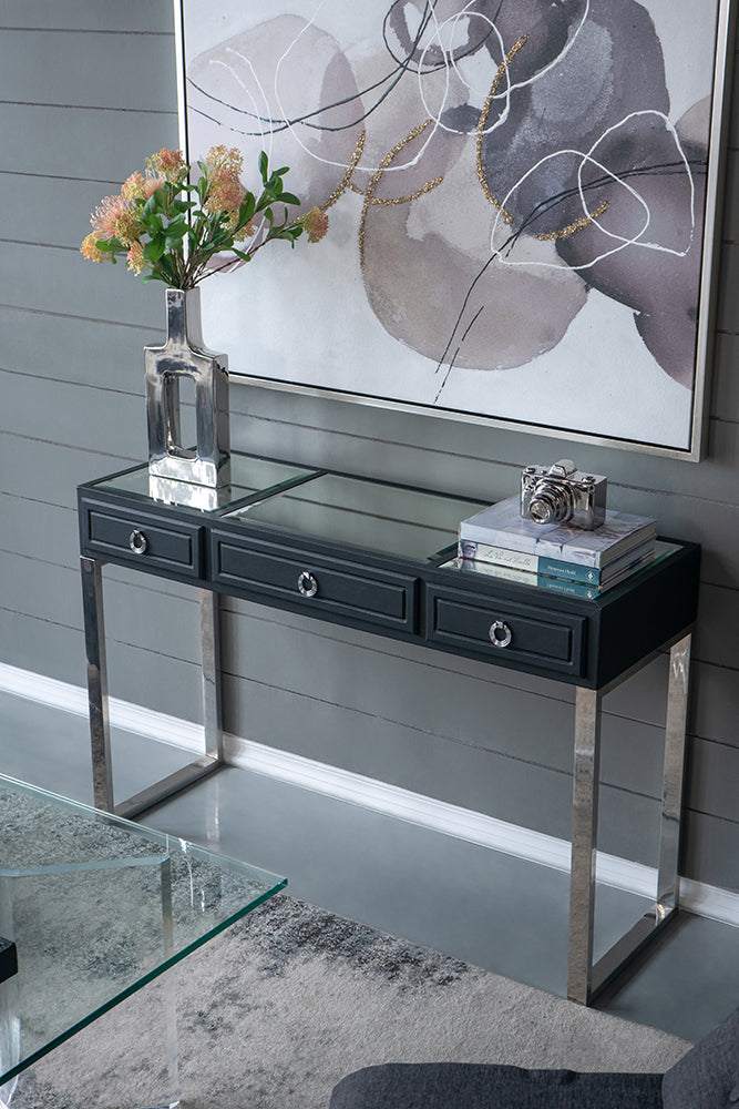 AB - S/3 CONSOLE TABLE AND STOOLS