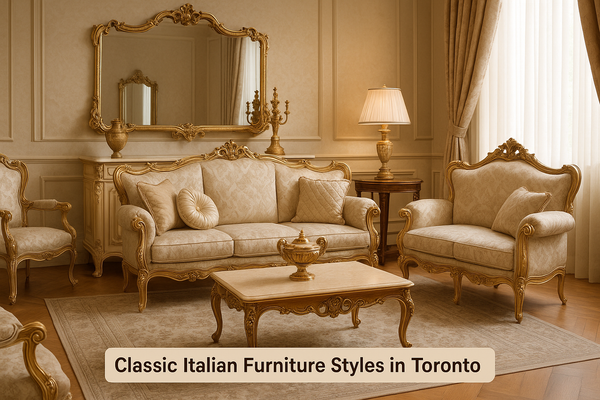 Classic Italian Furniture Styles Available in Toronto
