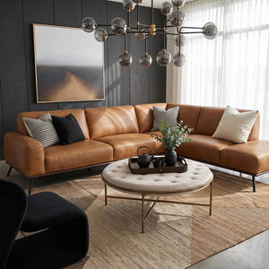 SP- ETHEL OTTOMAN - ROUND