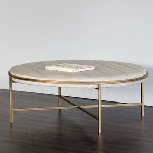 SP- ETHEL OTTOMAN - ROUND