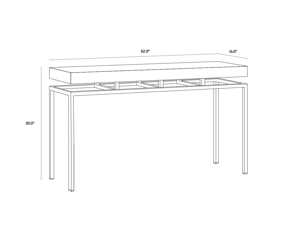 SP - TORENO CONSOLE TABLE