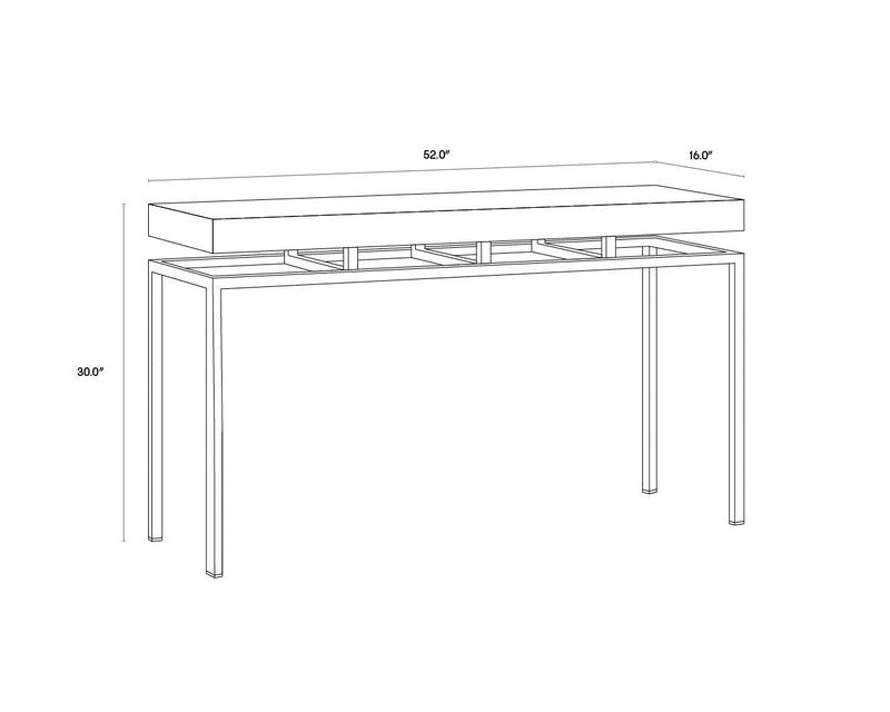 SP- TORENO CONSOLE TABLE