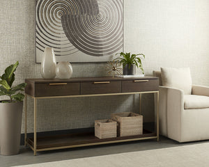 SP - REBEL CONSOLE TABLE WITH DRAWERS