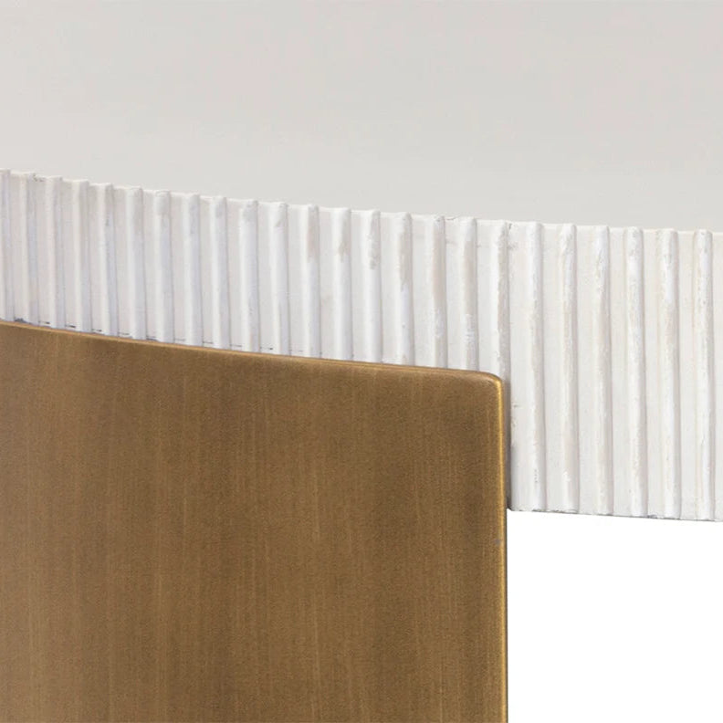 SP - CAVETTE WHITE COFFEE TABLE