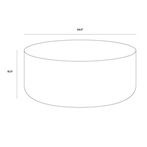 SP - DIAZ MARBLE COFFEE TABLE