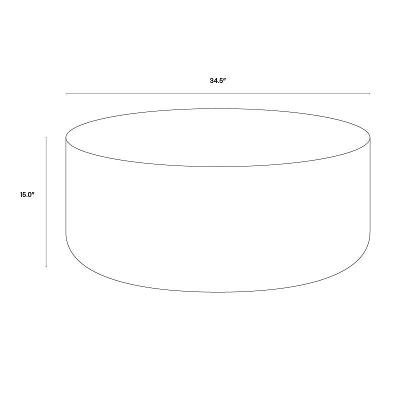 SP - DIAZ MARBLE COFFEE TABLE