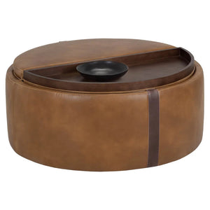 SP-BORELLI WHEELED SORAGE OTTOMAN