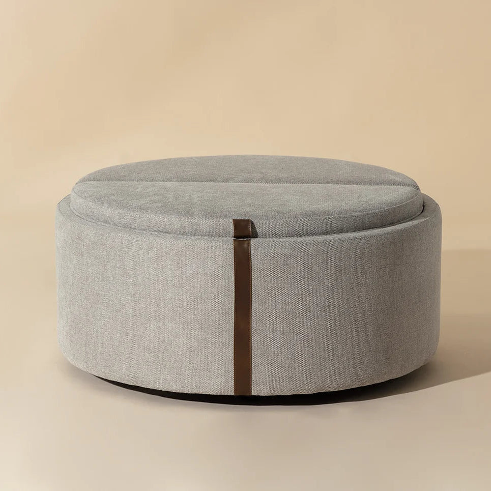 SP-BORELLI WHEELED SORAGE OTTOMAN