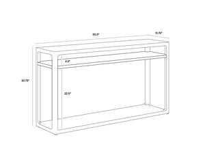 SP - DONCASTER CONSOLE TABLE