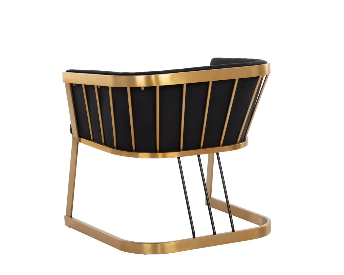 SP - CAILY LOUNGE CHAIR BLACK