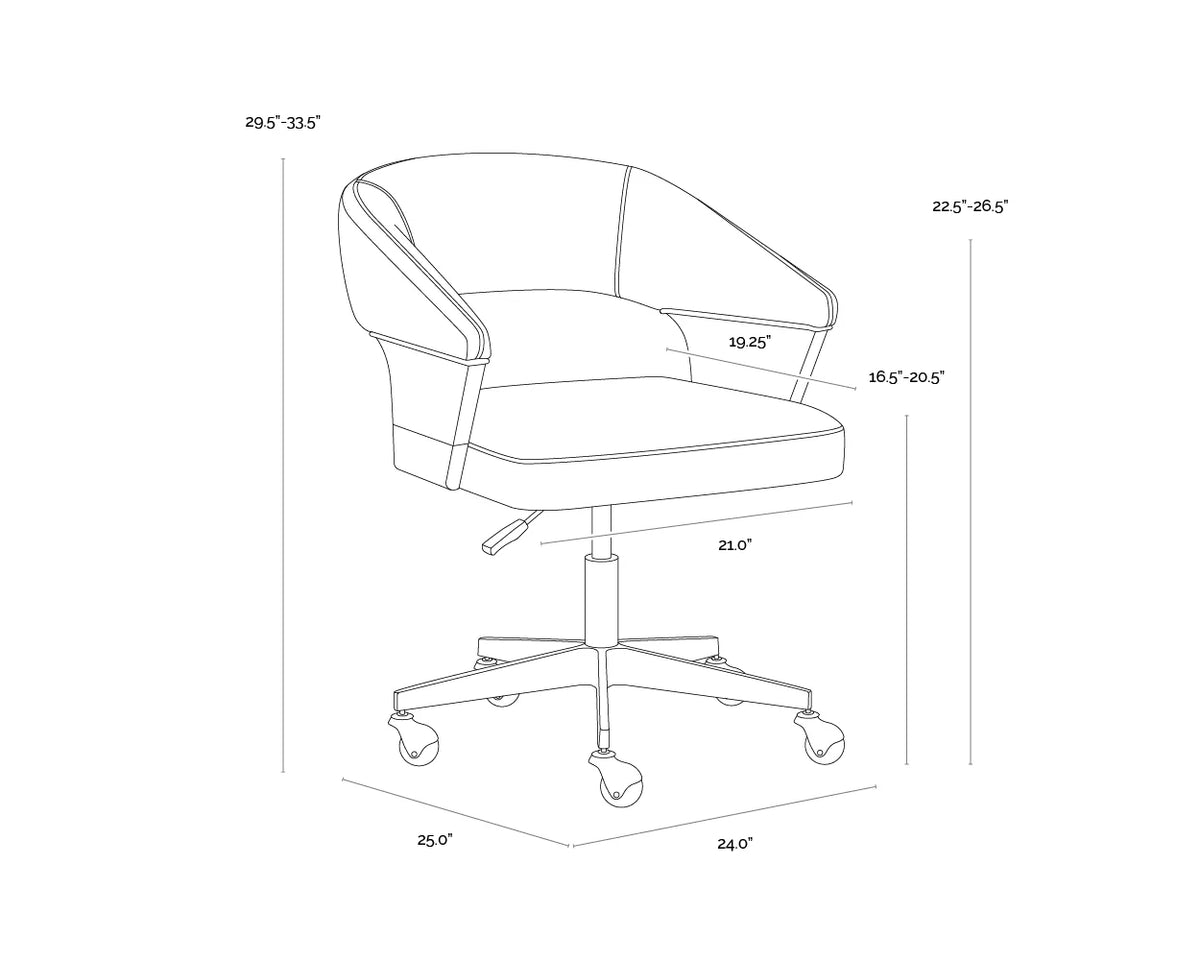 SP - LEONCE OFFICE CHAIR