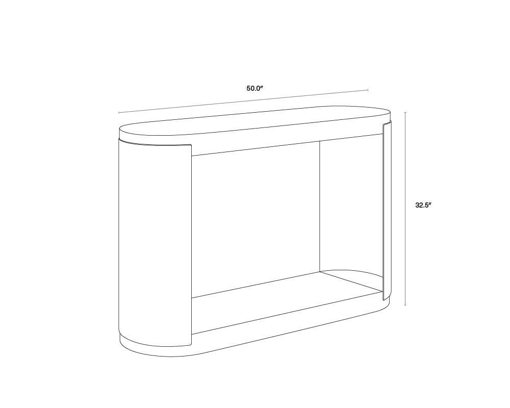 SP - CAVETTE CONSOLE TABLE