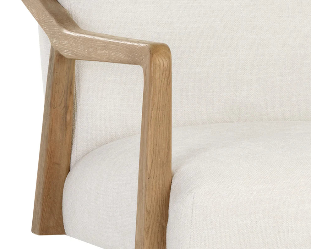 SP - COLLIN OFFICE CHAIR - NATURAL