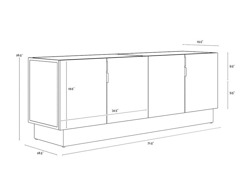 SP- CADDO SIDEBOARD