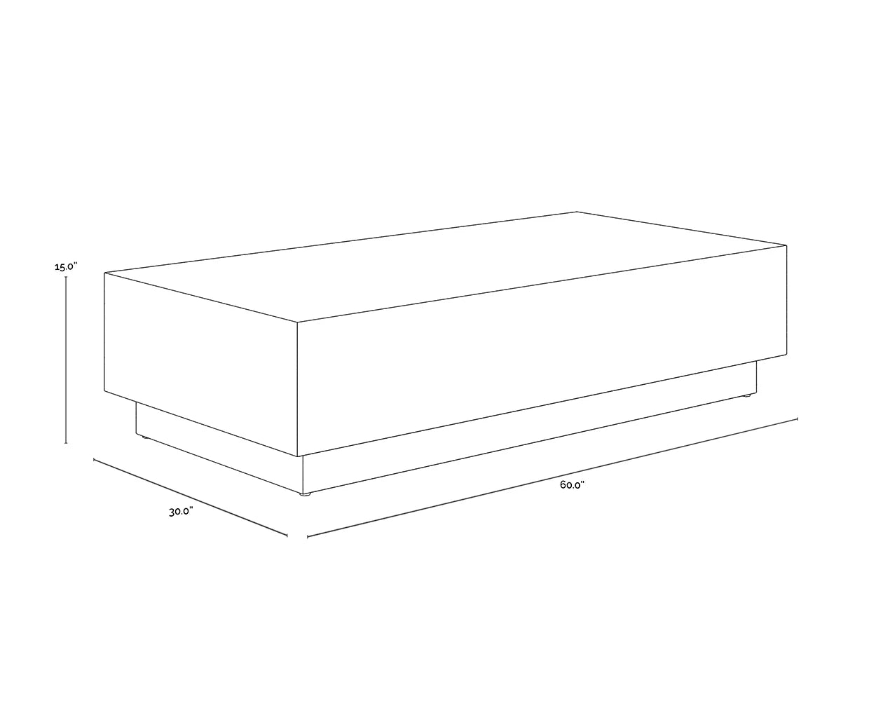 SP - ALBANS COFFEE TABLE