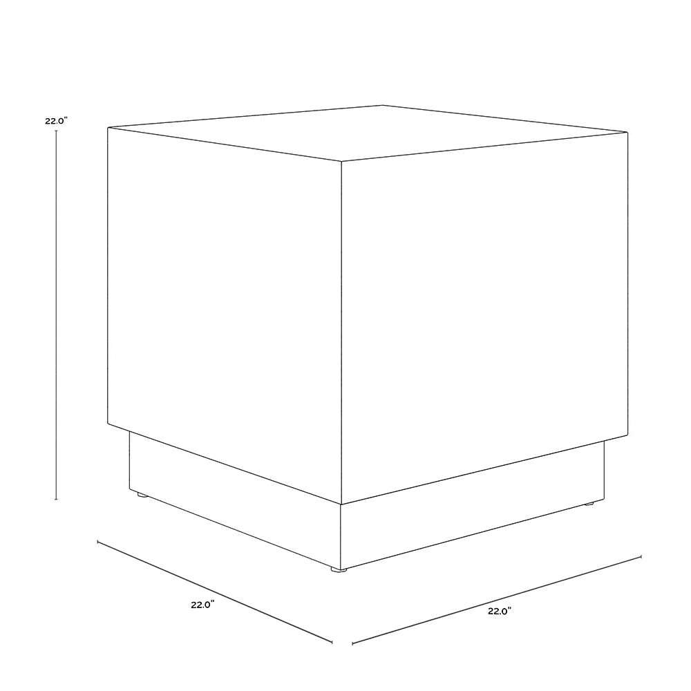 SP-ALBANS SIDE TABLE - SQUARE