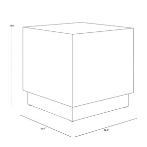 SP-ALBANS SIDE TABLE - SQUARE