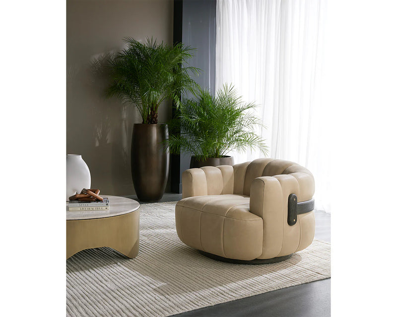 SP - TADEO SWIVEL ARM CHAIR