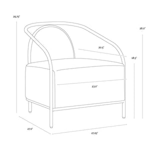SP - CICERO LOUNGE CHAIR