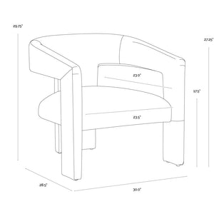 SP - COBOURG LOUNGE CHAIR