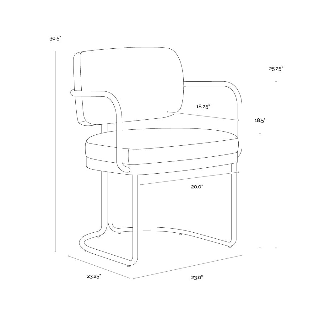 SP-JALEN DINING ARMCHAIR