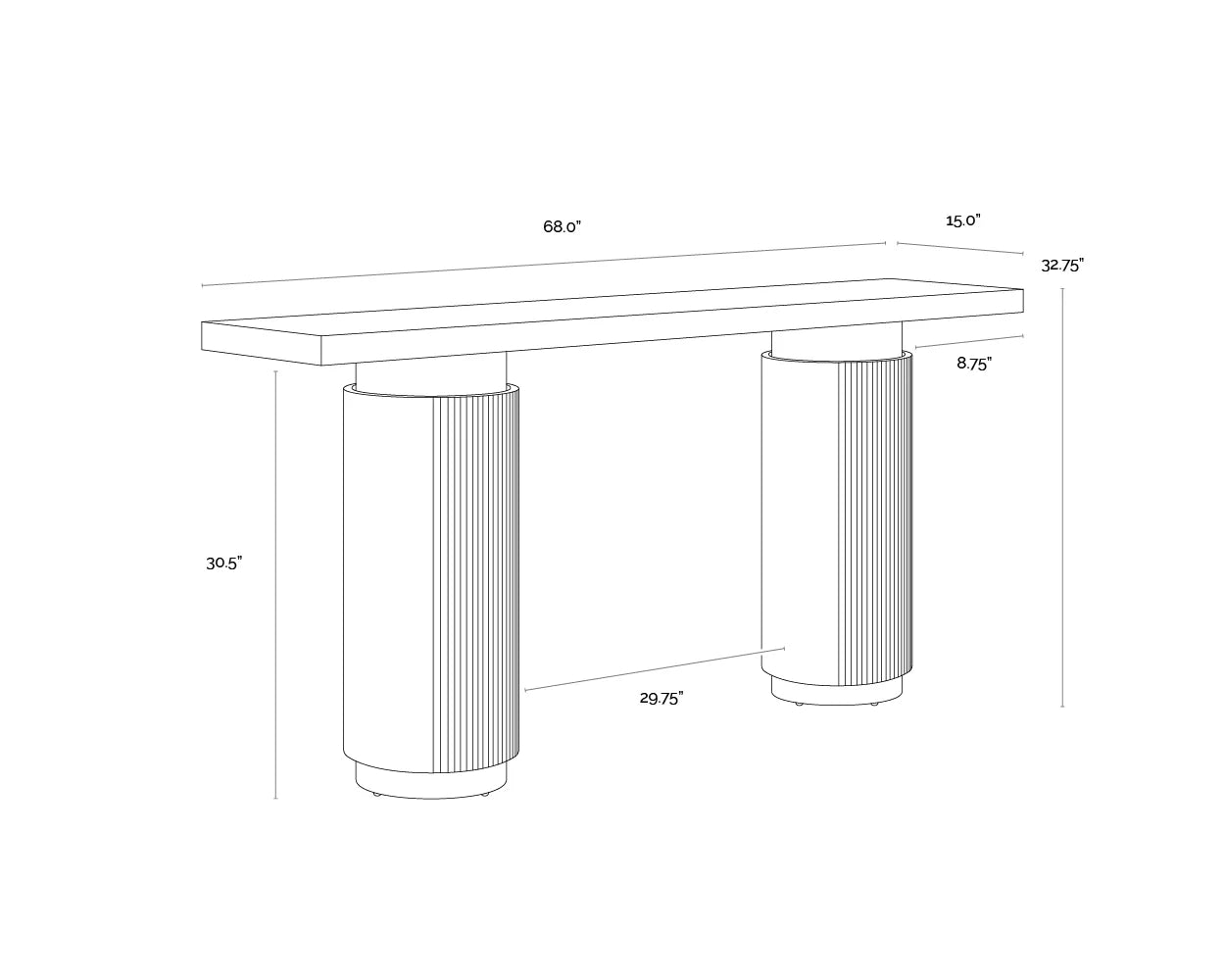 SP - ASHVA CONSOLE TABLE