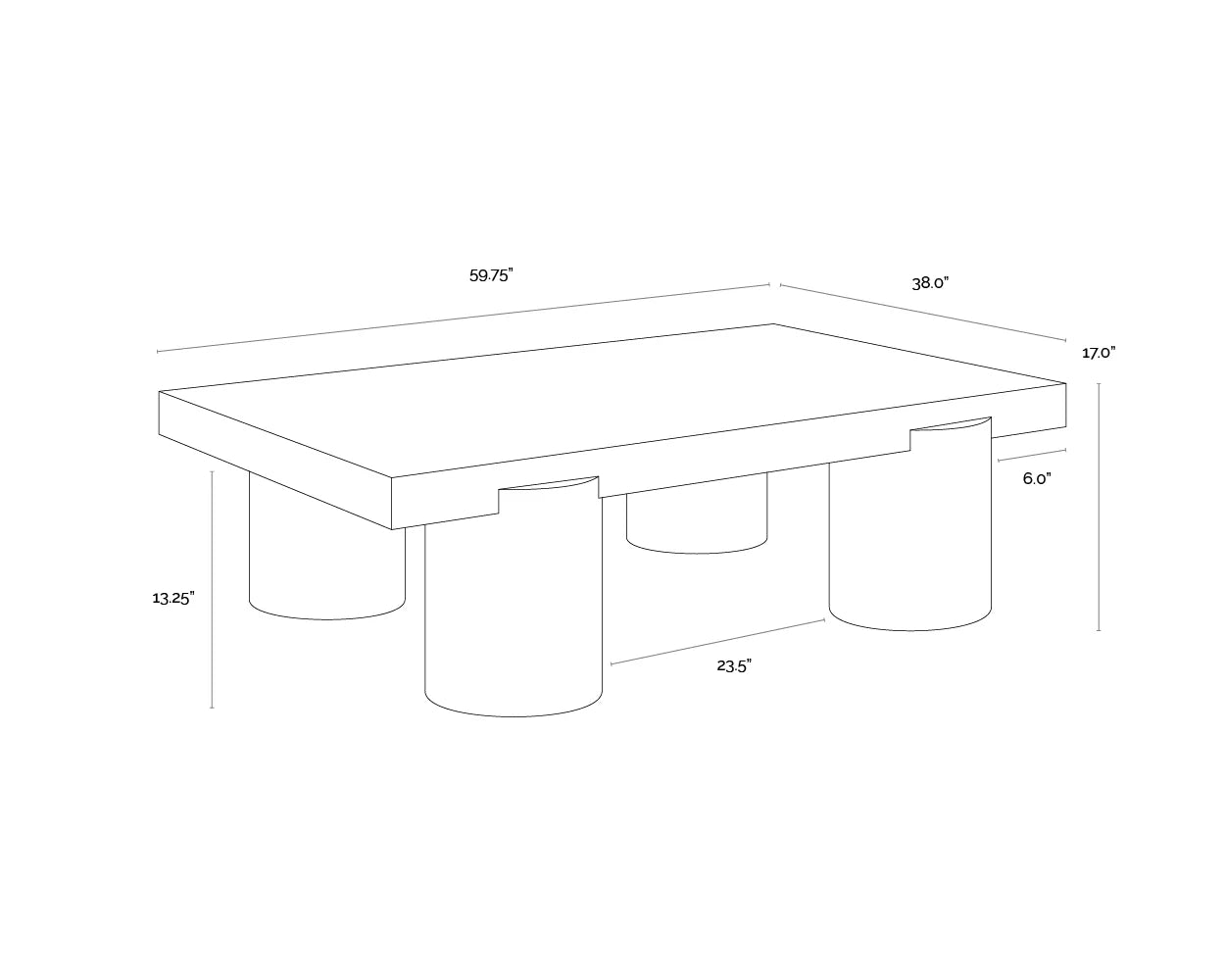 SP - ARDI COFFEE TABLE