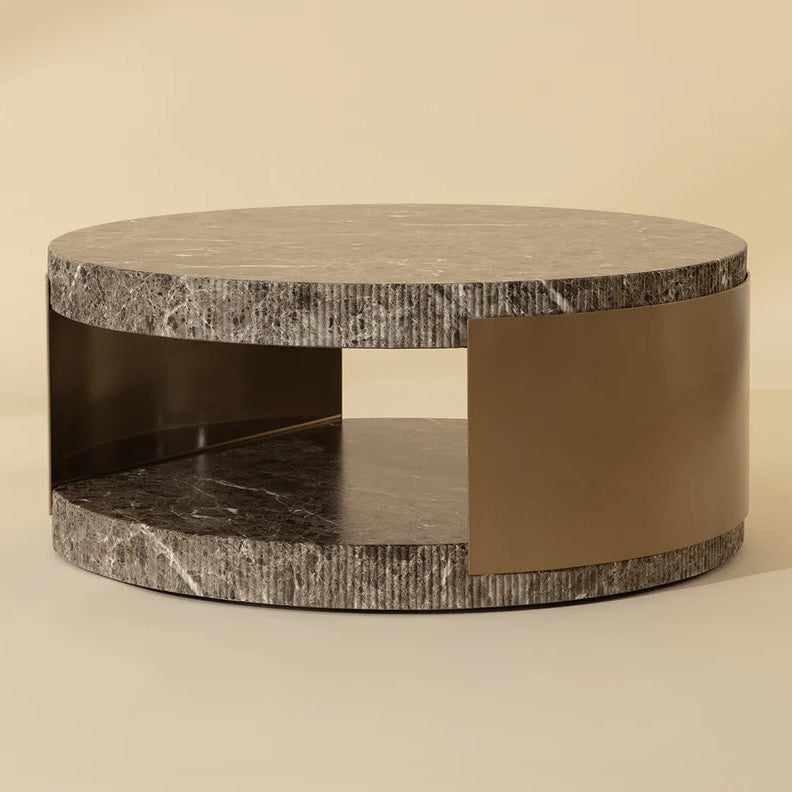 SP - CAVETTE MARBLE COFFEE TABLE