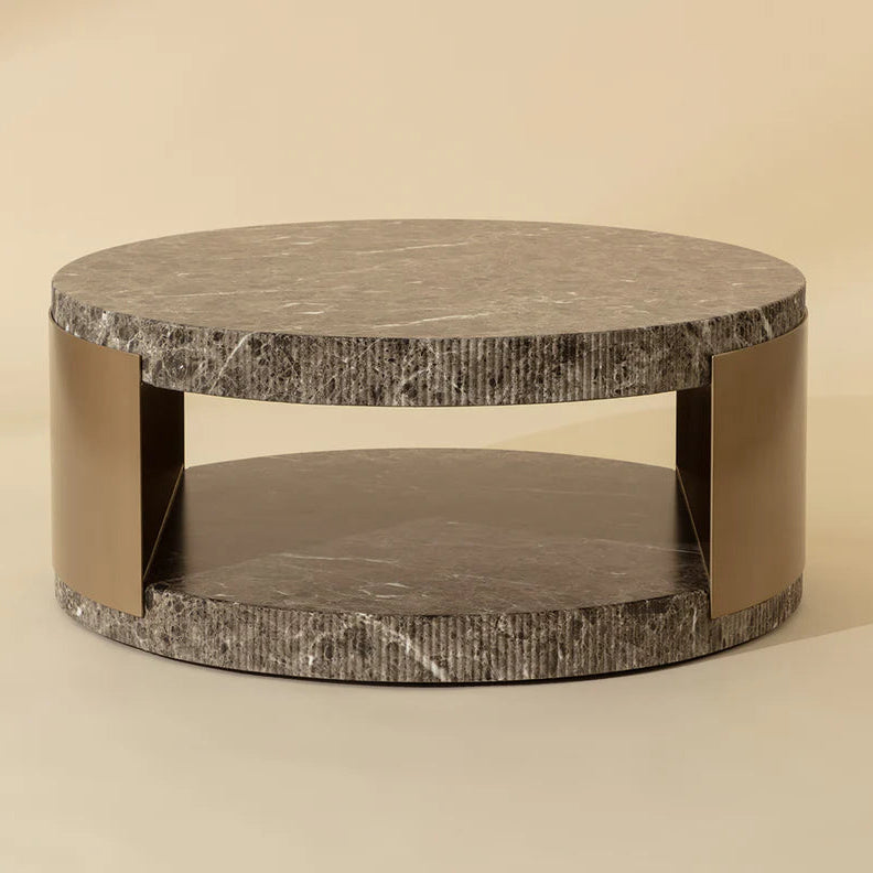 SP - CAVETTE MARBLE COFFEE TABLE