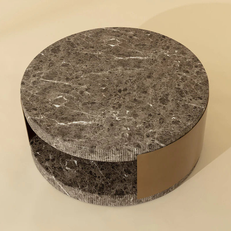 SP - CAVETTE MARBLE COFFEE TABLE