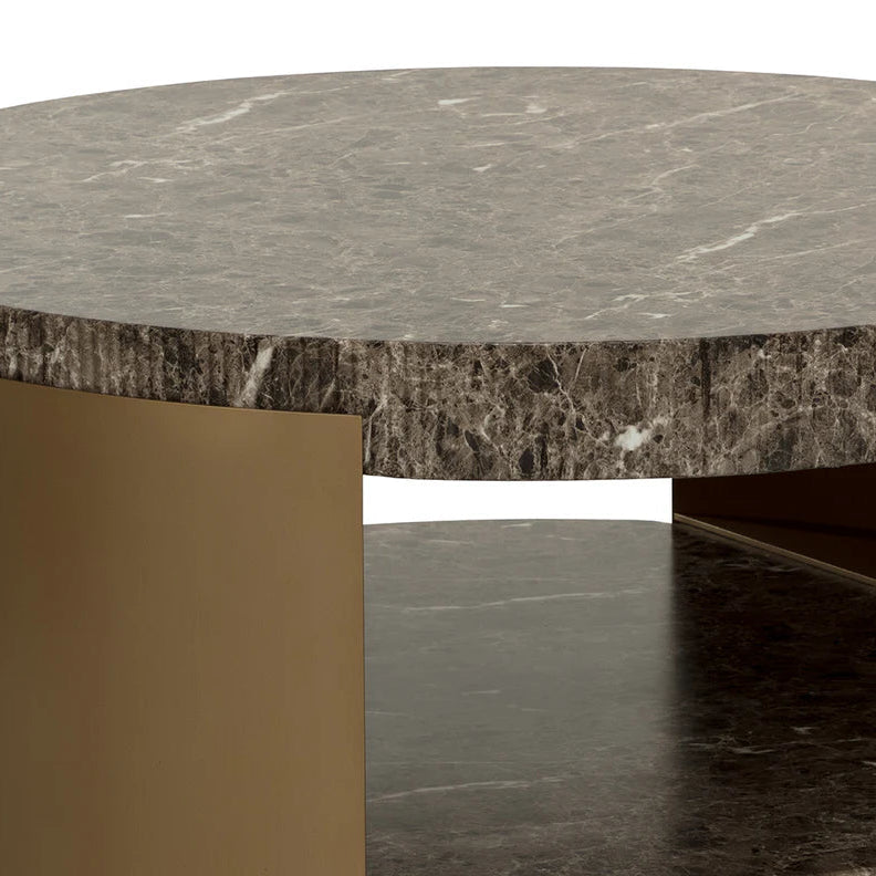 SP - CAVETTE MARBLE COFFEE TABLE