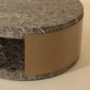 SP - CAVETTE MARBLE COFFEE TABLE