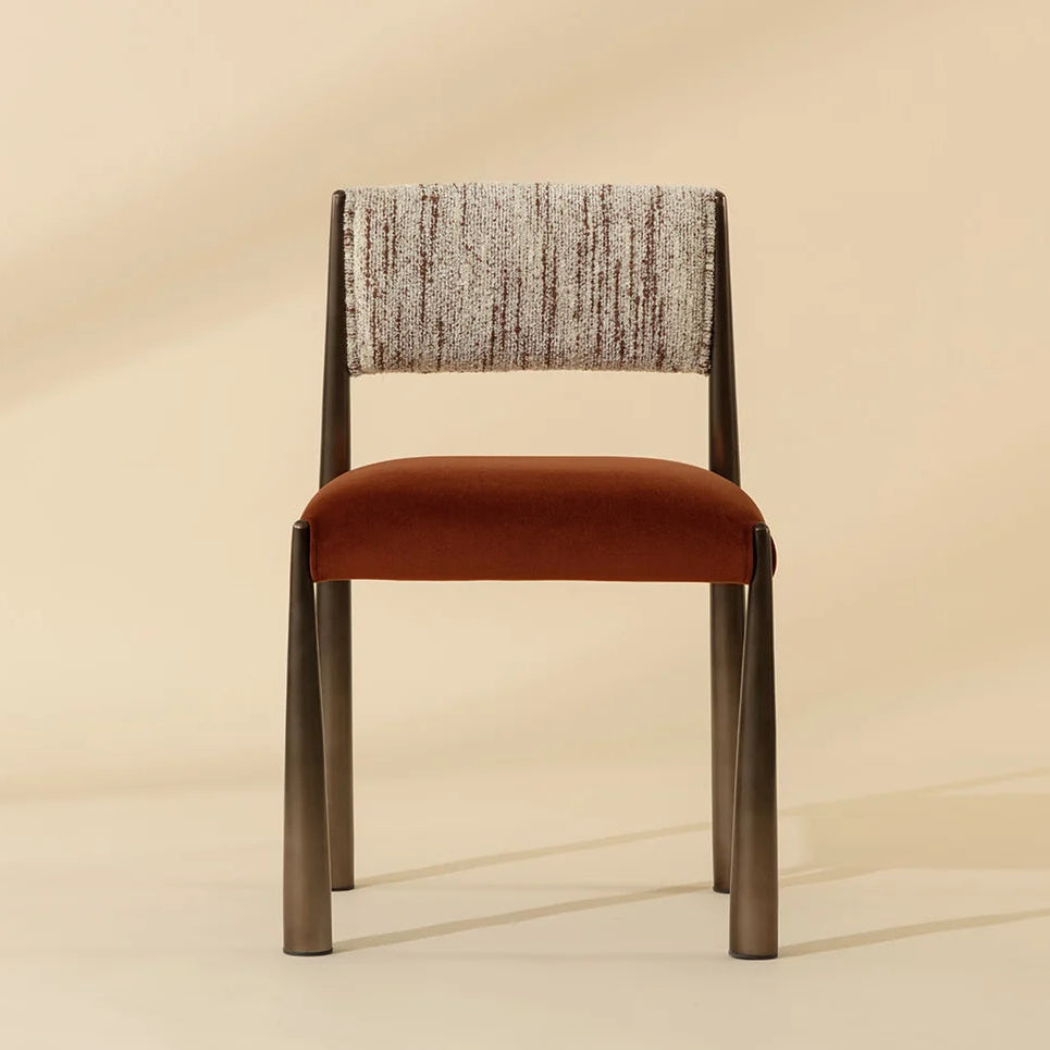 SP-BAYARD DINING CHAIR - DARK BRONZE