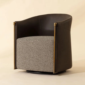 SP - LEONTINE SWIVEL LOUNGE CHAIR