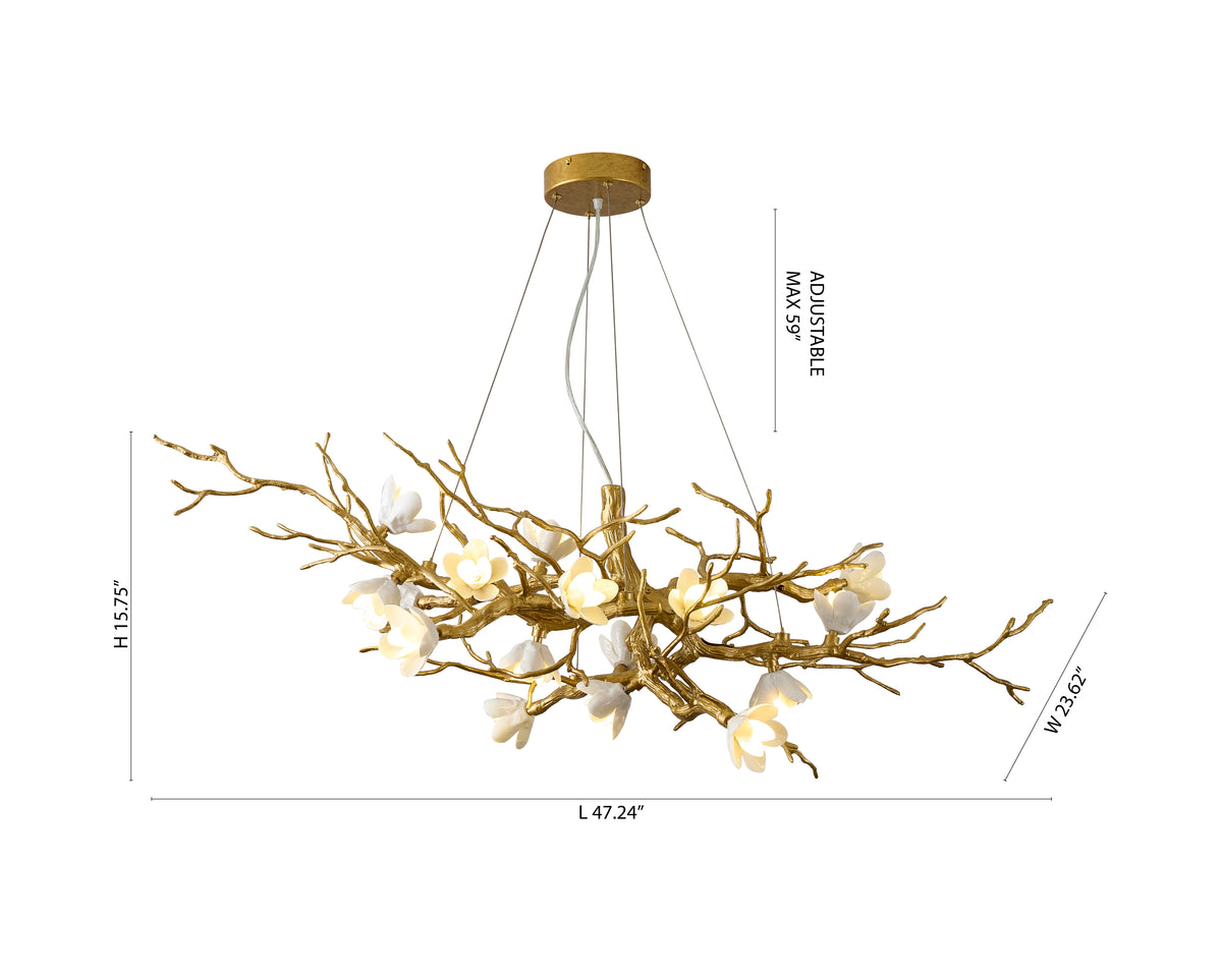 BT - CC01C48BR CHANDELIER