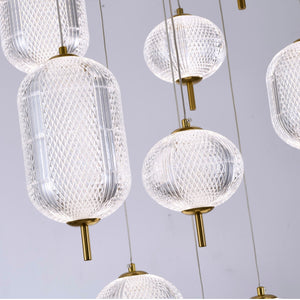 BT - GL454C24BR CHANDELIER