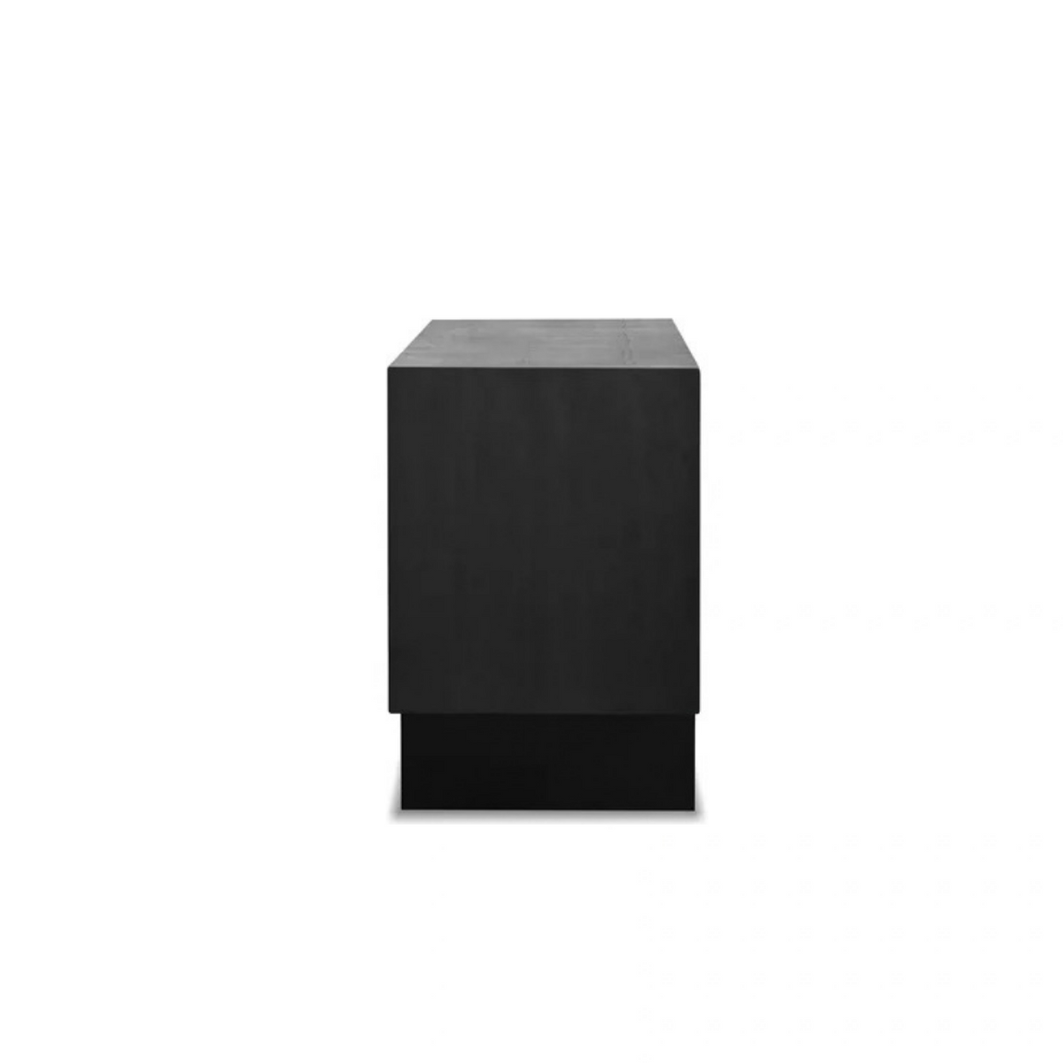 MB-BLACK SIDEBOARD IN BLACK SOOT/BRUSHED DOORS