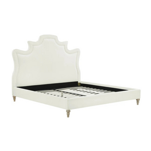 TV-SERENITY CREAM PERFORMANCE VELVET BED