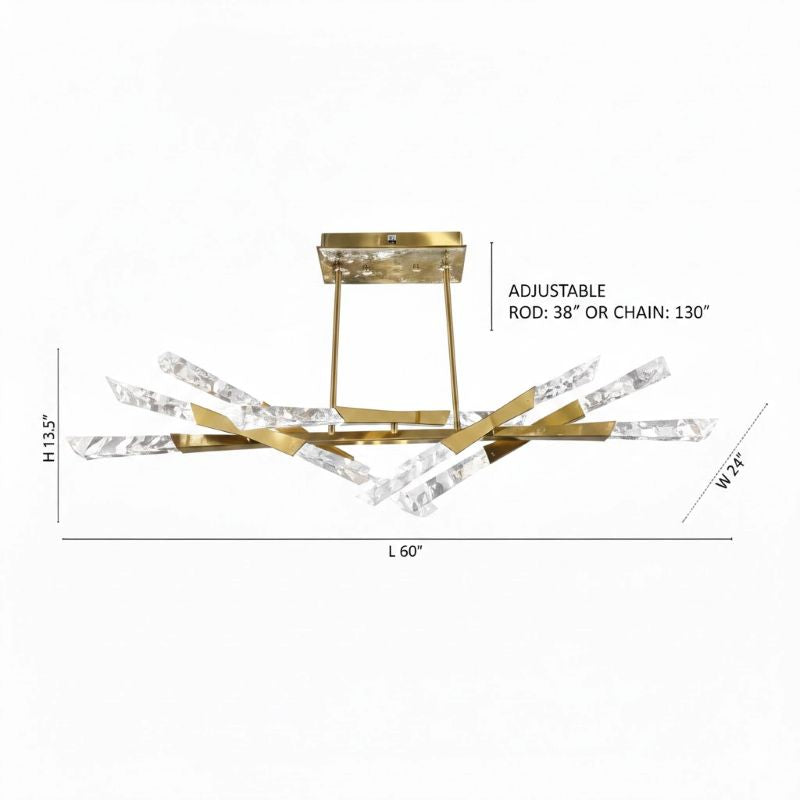 BT - FER01C60BR CHANDELIER