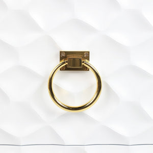 SB- Console Cabinet WHITE & GOLD