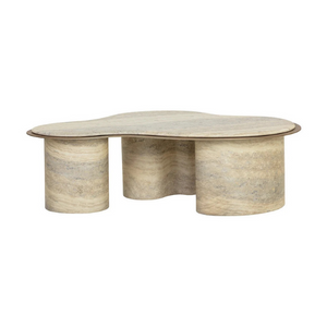 SP-ISOLA COFFEE TABLE - TRAVERTINE LOOK