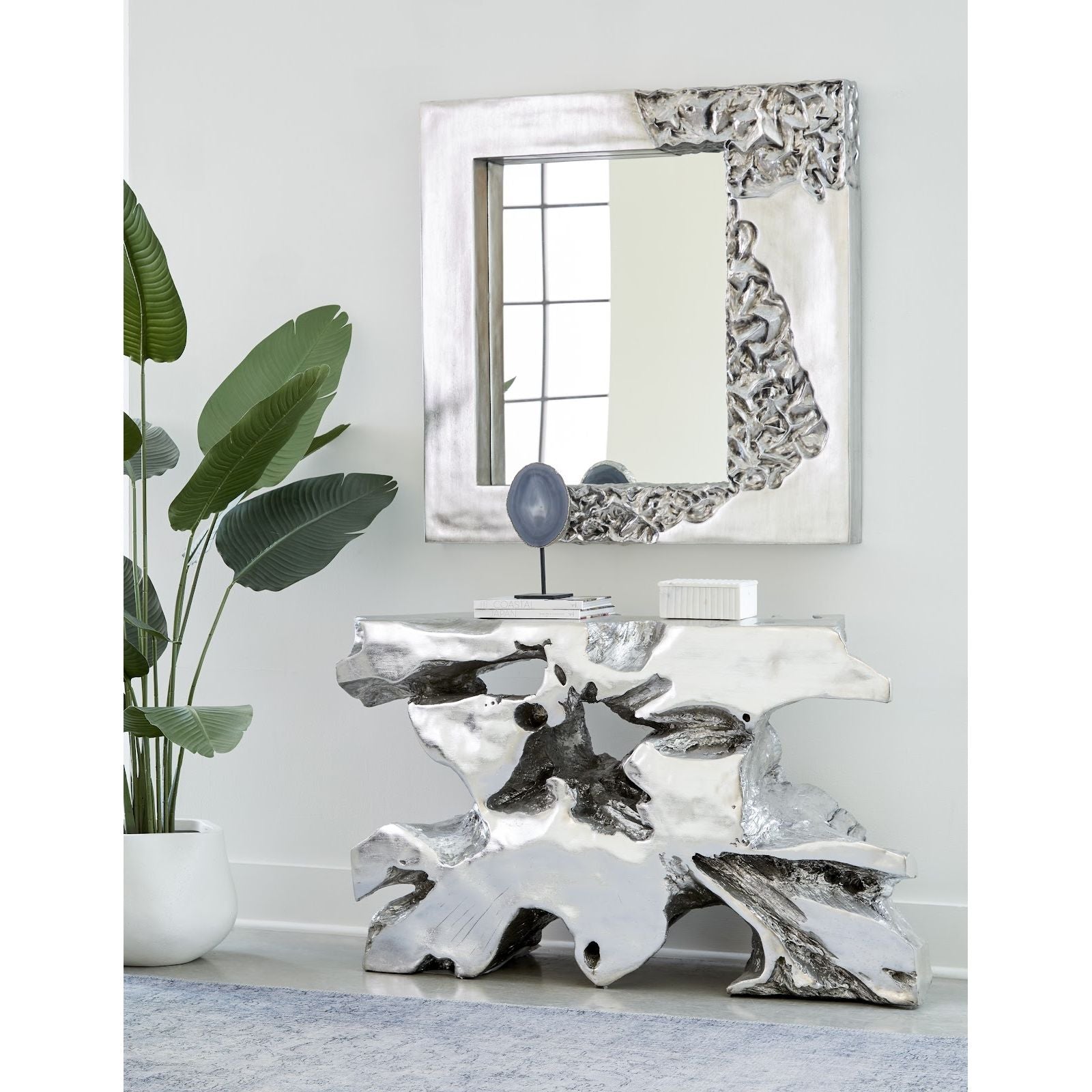 PC - SQUARE MERCURY MIRROR