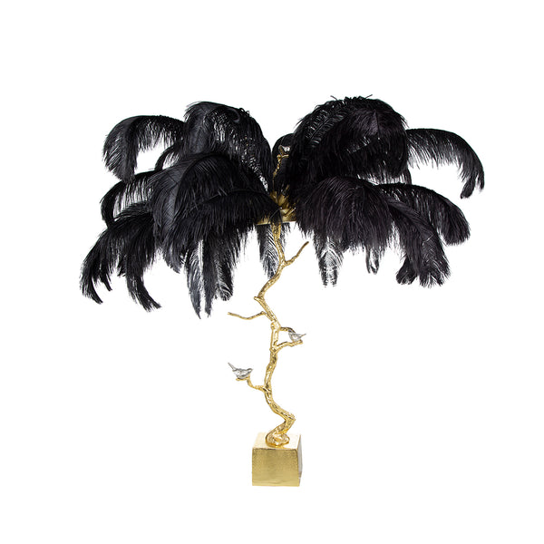 AB - FEATHER TABLE LAMP