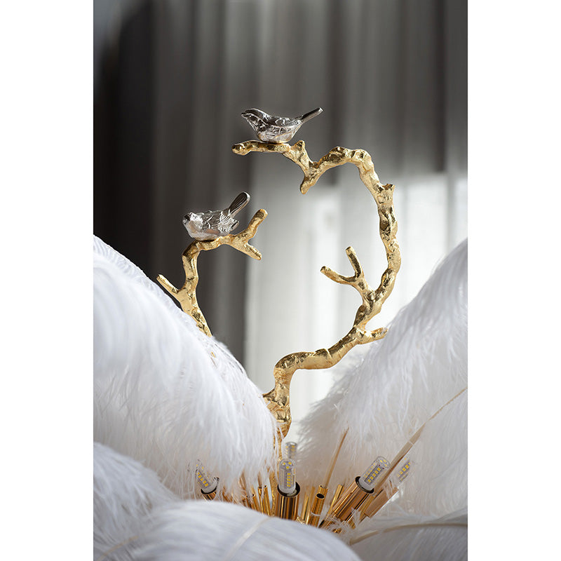 AB - FEATHER FLOOR LAMP