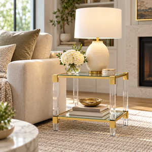 CR - SQUARE SIDE TABLE