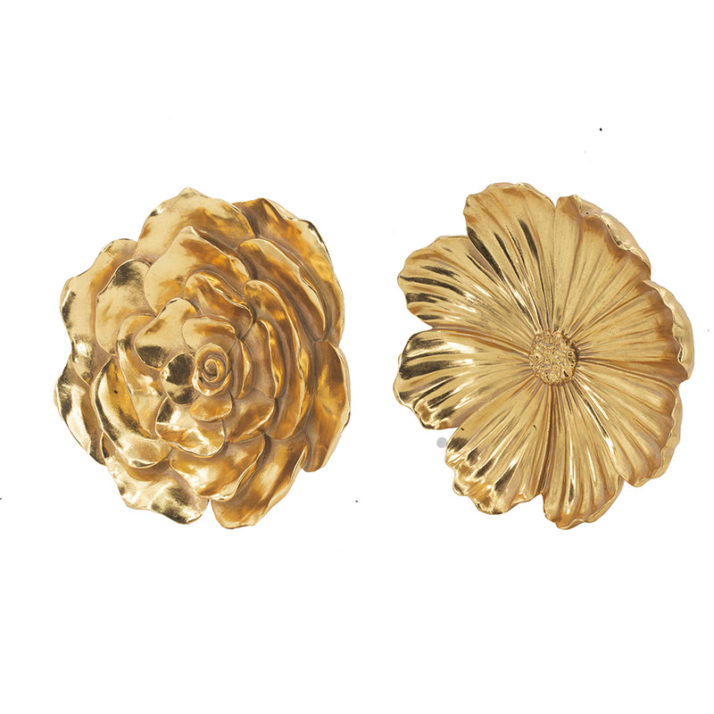 AB-Gold Rose Hanging Wall Accents