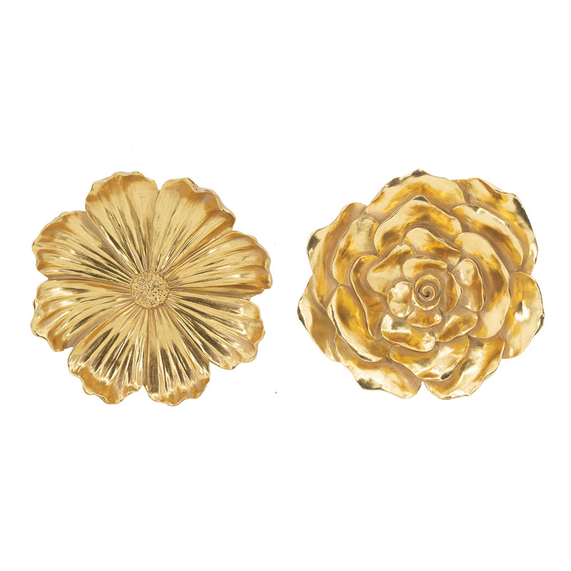 AB-Gold Rose Hanging Wall Accents