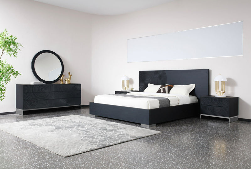 VG - LAMOD CIRQUE - MODERN BLACK ASH BED