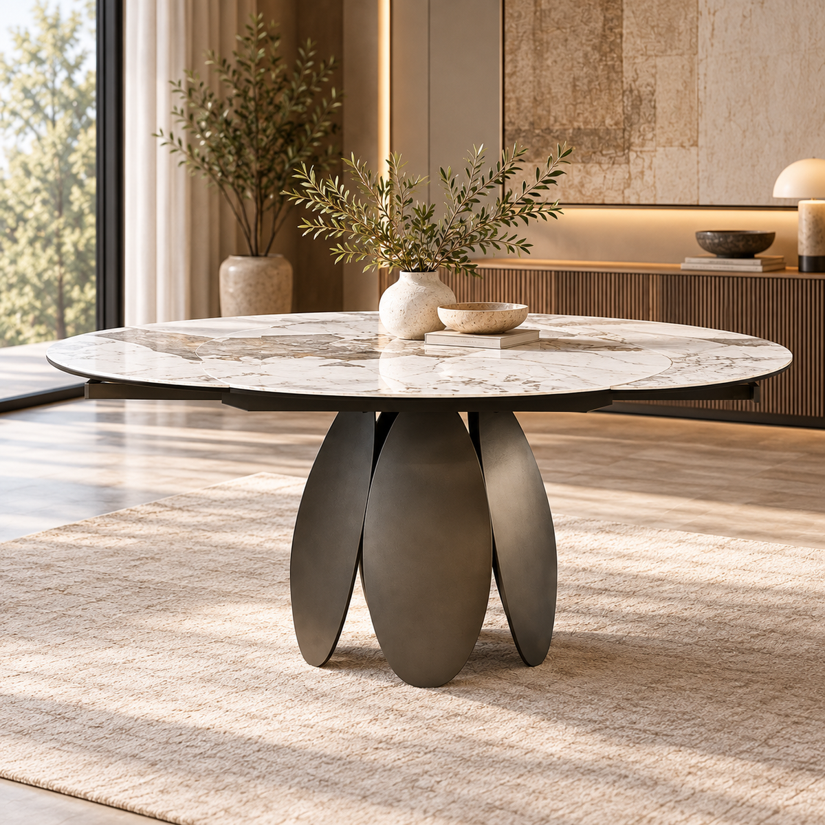 MB-FORMA DINING TABLE IN MAGELLANO