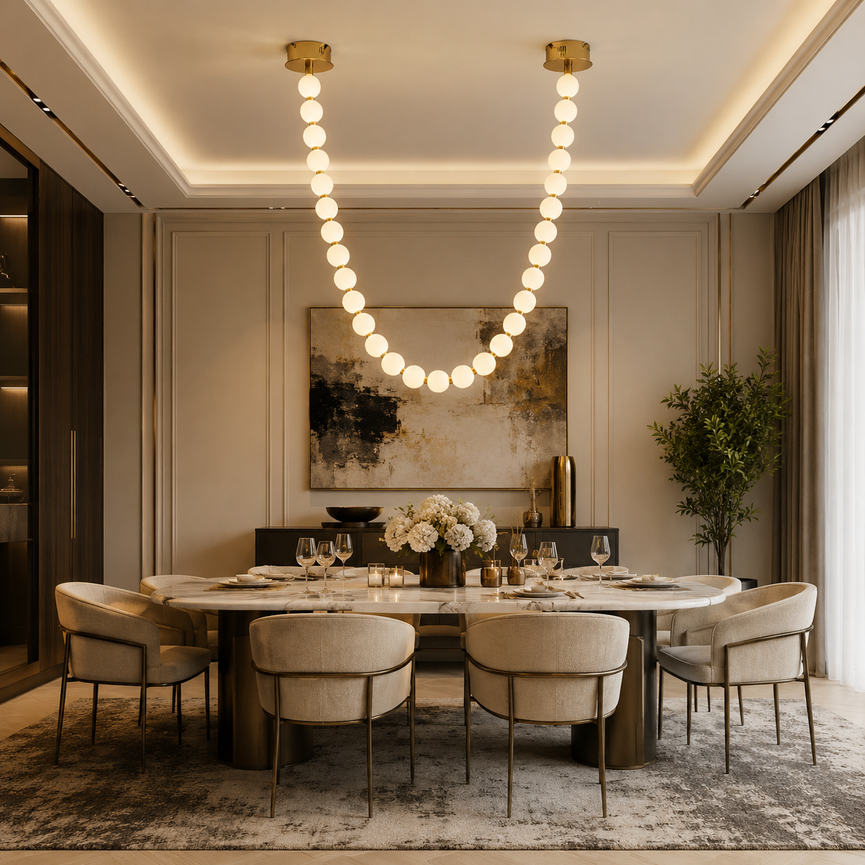 BT - BL02C106BR CHANDELIER